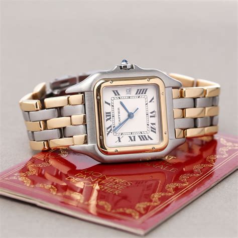 cartier panthere watch second hand|cartier panthere watch vintage.